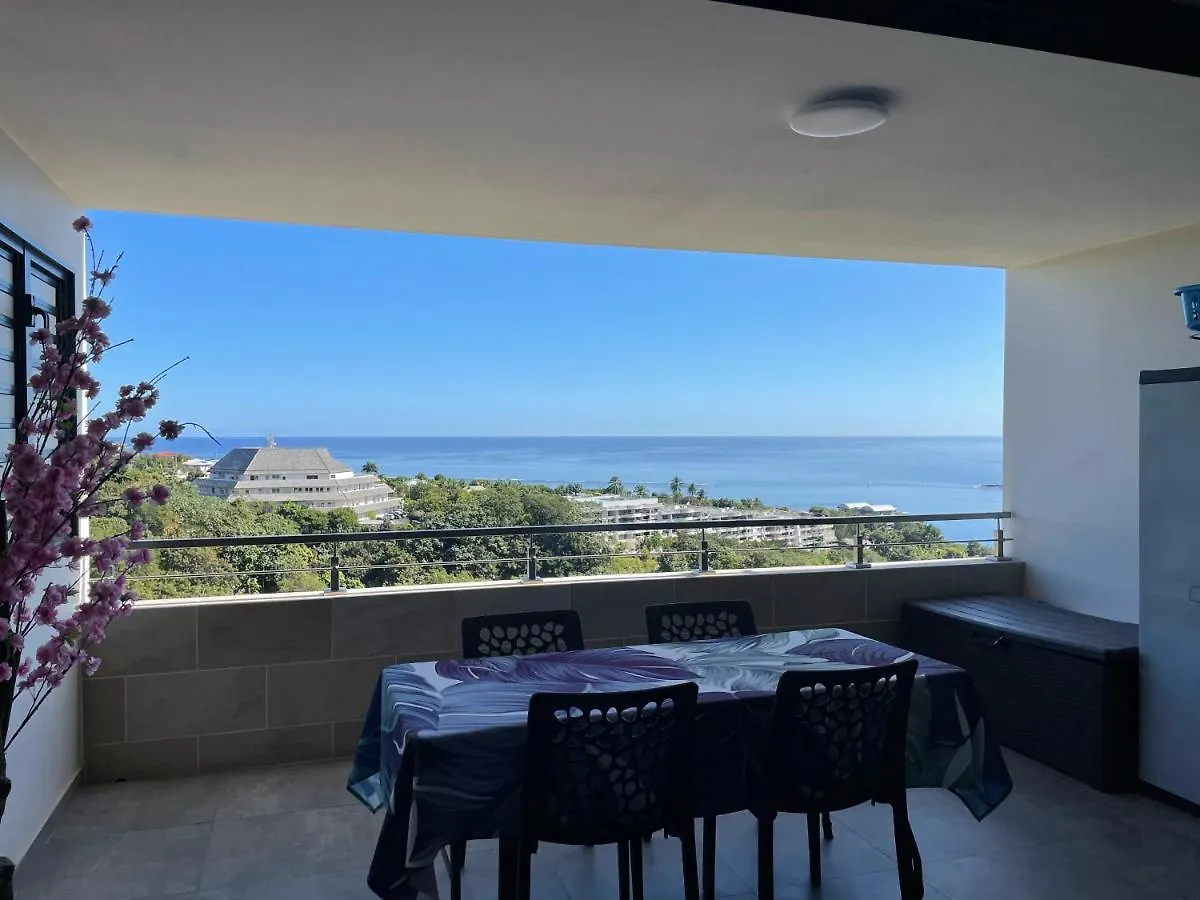 Charmant F2 A Skynui, Piscine De 25M Et Vue Mer بابيت شقة