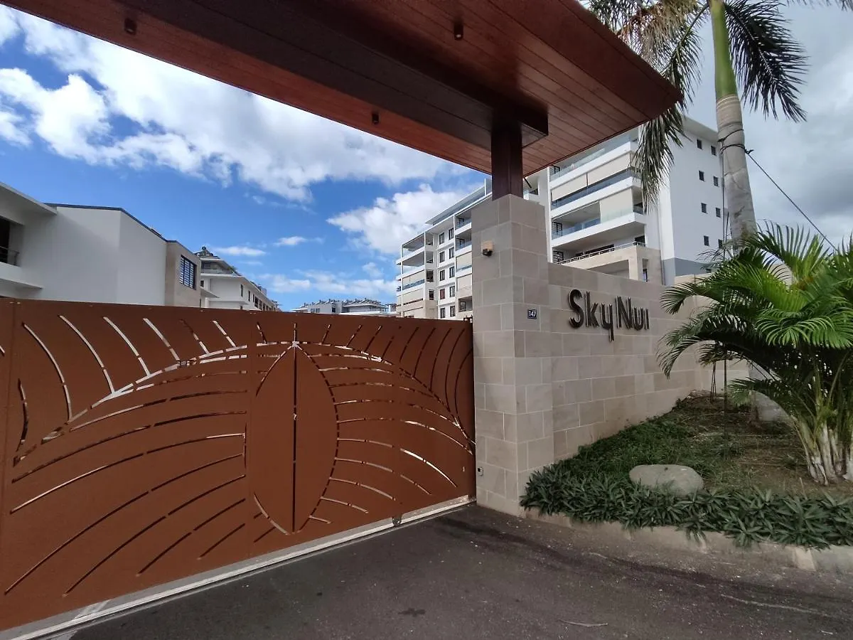 Charmant F2 A Skynui, Piscine De 25M Et Vue Mer بابيت بولينيزيا الفرنسية